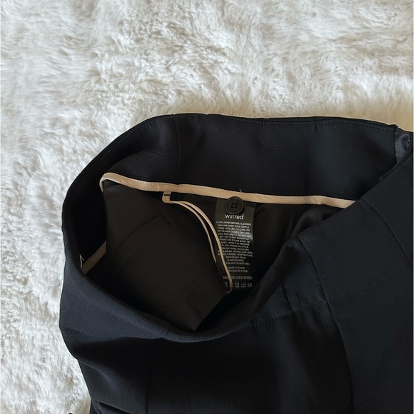 Aritzia Wilfred Black Encore Dress Pant 0 - Picture 3 of 4